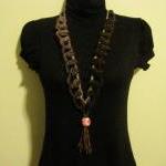 Necklace, Neck warmer, croc..