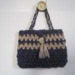 Crocheted purse/handbag - s..