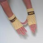 Crochet gloves mittens wris..