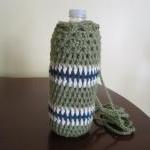 Crochet Water Bottle Cozy -..