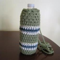 Crochet Water Bottle Cozy - CMBC2